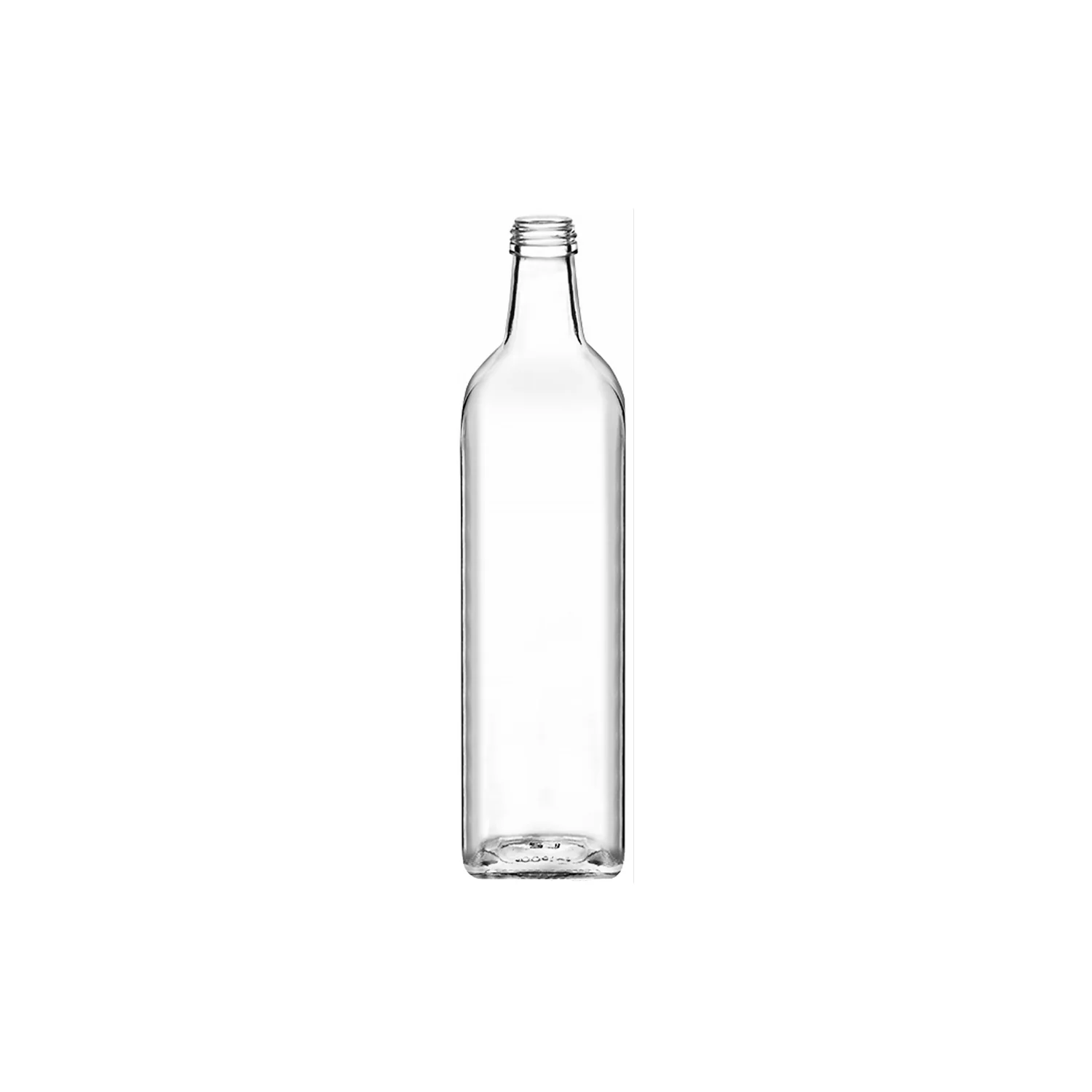 Marasca square bottles in white glass - Image 2