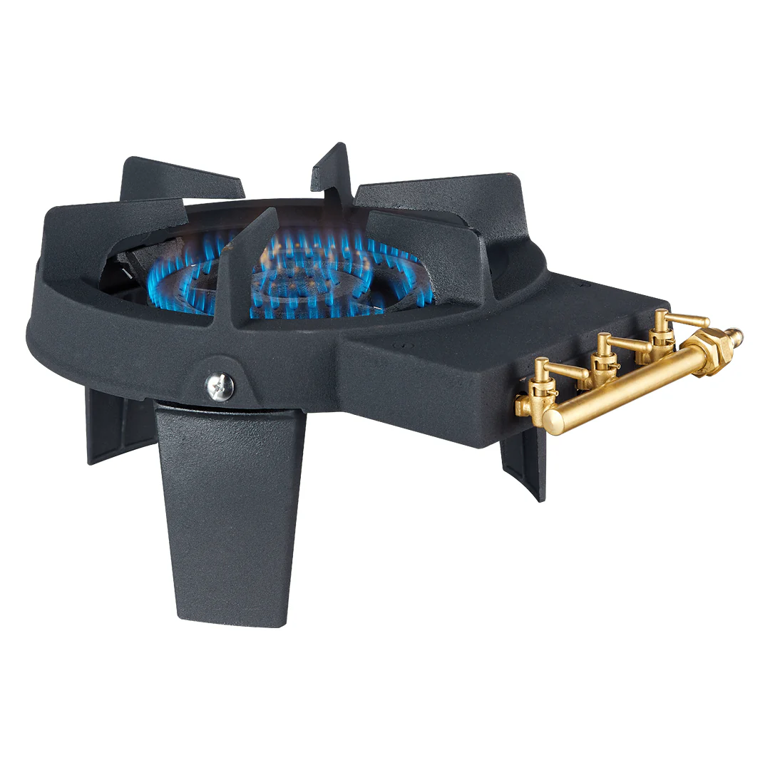 9000 W cast iron stove - three legs Le Parfait
