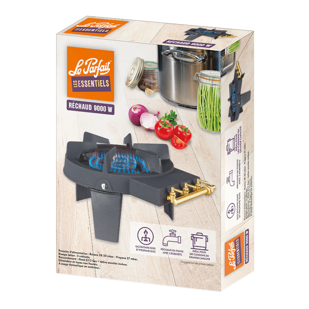 9000 W cast iron stove - three legs Le Parfait - Image 2