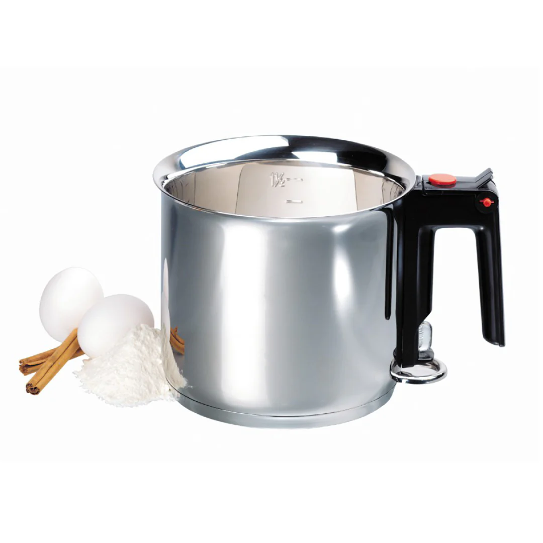 Stainless steel bain-marie sauilier 16cm 1.5 l